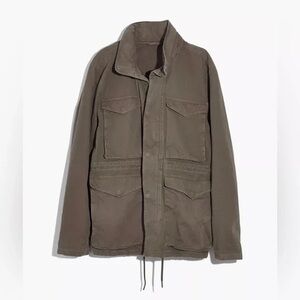 Madewell Military Field Jacket in Olive